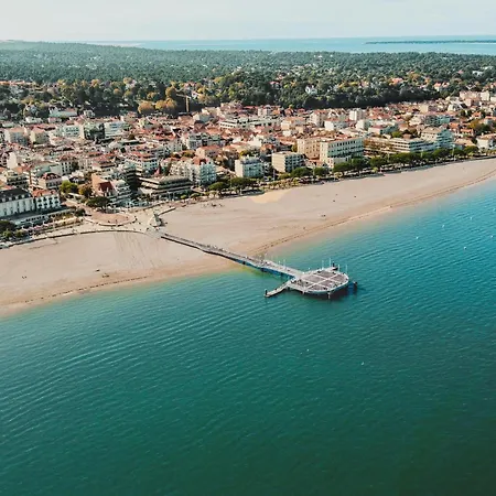 Appartamento T2 Pour 4 Personnes Au Cœur D'arcachon Avec Wifi Et équipements Modernes - Fr-1-474-176